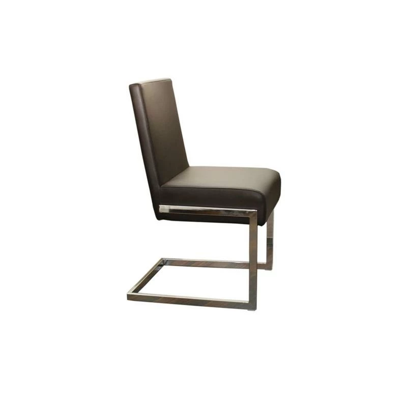 Cheapest 🔥 Casabianca Furniture Casabianca Modern Fontana Faux Leather Dining Chair In Brown 🥰 5 Cheapest 🔥 Casabianca Furniture Casabianca Modern Fontana Faux Leather Dining Chair In Brown 🥰 - Image 3