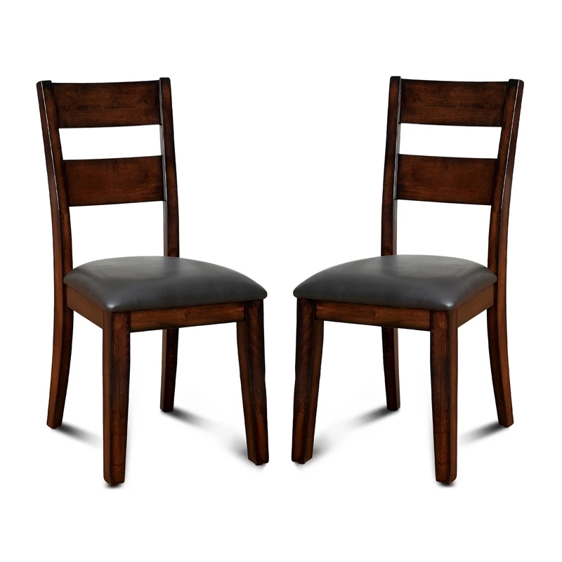 Buy ๐ฅ Furniture Of America Arlen Wood Dining Chair In Dark Cherry (Set Of 2) ๐ 3 Buy ๐ฅ Furniture Of America Arlen Wood Dining Chair In Dark Cherry (Set Of 2) ๐