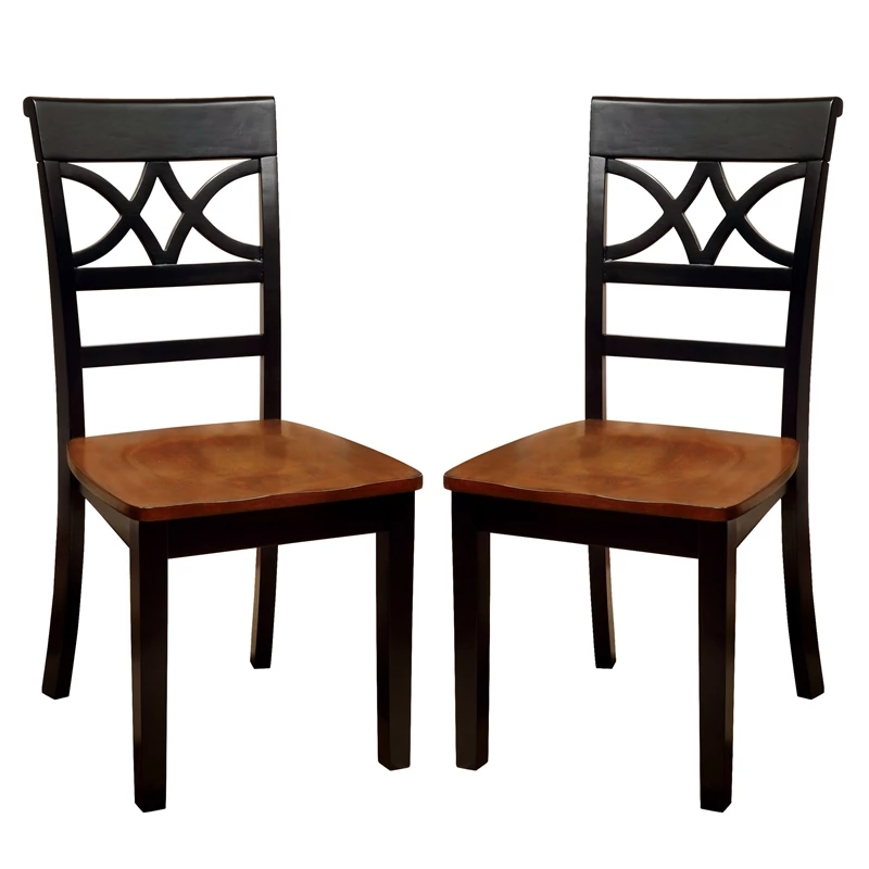 Top 10 🎁 Furniture Of America Maxey Wood Dining Chair In Black And Cherry (Set Of 2) 👏 3 Top 10 🎁 Furniture Of America Maxey Wood Dining Chair In Black And Cherry (Set Of 2) 👏