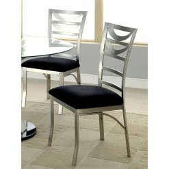 Best reviews of 👏 Furniture Of America Halliway Stainless Steel Dining Chair In Silver (Set Of 2) 👏 11 Best reviews of 👏 Furniture Of America Halliway Stainless Steel Dining Chair In Silver (Set Of 2) 👏 -Cheap Office Chairs Store 1444997 1 L