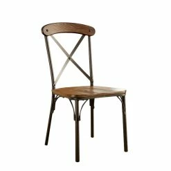 Best reviews of 😉 Furniture Of America Wagner Industrial Metal Dining Chair In Bronze (Set Of 2) ⌛ -Cheap Office Chairs Store 1445072 1 L