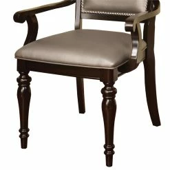 Discount ๐ Furniture Of America Raab Faux Leather Arm Chair In Dark Walnut (Set Of 2) ๐ 13 Discount ๐ Furniture Of America Raab Faux Leather Arm Chair In Dark Walnut (Set Of 2) ๐ -Cheap Office Chairs Store 1464927 6 L