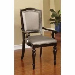 Discount ๐ Furniture Of America Raab Faux Leather Arm Chair In Dark Walnut (Set Of 2) ๐ 9 Discount ๐ Furniture Of America Raab Faux Leather Arm Chair In Dark Walnut (Set Of 2) ๐ -Cheap Office Chairs Store 1464927 L