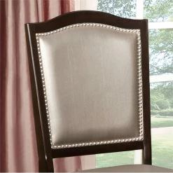 Wholesale 🔔 Furniture Of America Raab Faux Leather Side Chair In Dark Walnut (Set Of 2) 🎁 9 Wholesale 🔔 Furniture Of America Raab Faux Leather Side Chair In Dark Walnut (Set Of 2) 🎁 -Cheap Office Chairs Store 1464928 4 L