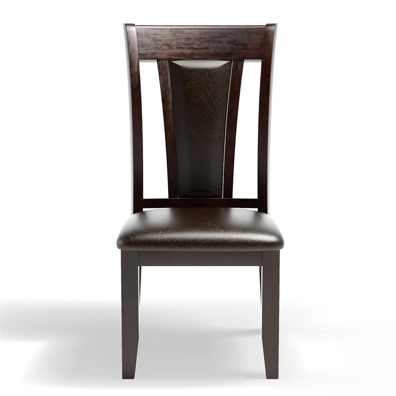 Best deal 😉 Furniture Of America Arena Wood Padded Dining Chair In Dark Cherry (Set Of 2) 🥰 6 Best deal 😉 Furniture Of America Arena Wood Padded Dining Chair In Dark Cherry (Set Of 2) 🥰 - Image 4