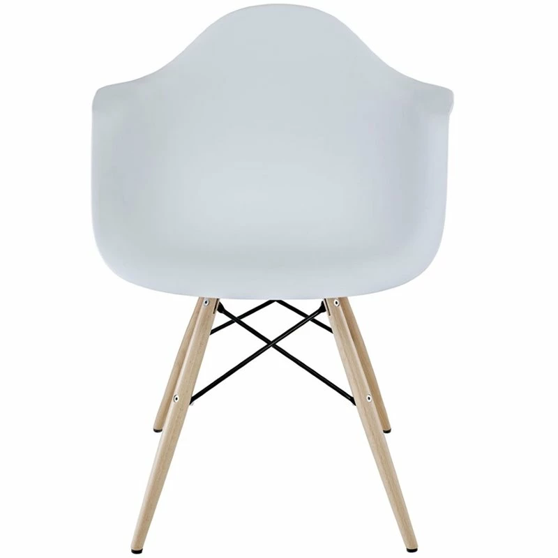 New 🎁 Modway Pyramid Dining Arm Chair In White (Set Of 2) 🎁 4 New 🎁 Modway Pyramid Dining Arm Chair In White (Set Of 2) 🎁 - Image 2