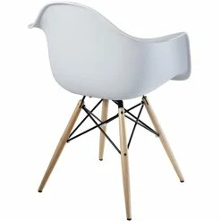 New 🎁 Modway Pyramid Dining Arm Chair In White (Set Of 2) 🎁 7 New 🎁 Modway Pyramid Dining Arm Chair In White (Set Of 2) 🎁 -Cheap Office Chairs Store 1531111 2 L