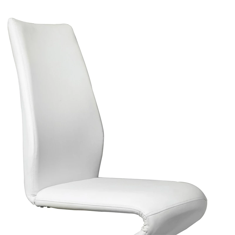 Deals 🔥 Furniture Of America Verdell Faux Leather Dining Chair In White (Set Of 2) 😉 6 Deals 🔥 Furniture Of America Verdell Faux Leather Dining Chair In White (Set Of 2) 😉 - Image 4