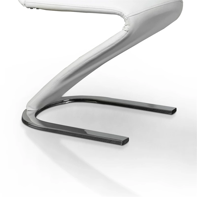 Deals 🔥 Furniture Of America Verdell Faux Leather Dining Chair In White (Set Of 2) 😉 9 Deals 🔥 Furniture Of America Verdell Faux Leather Dining Chair In White (Set Of 2) 😉 - Image 7