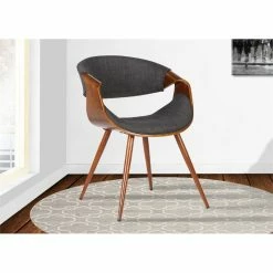 Buy 🌟 Armen Living Butterfly Dining Chair In Walnut And Charcoal 😀 15 Buy 🌟 Armen Living Butterfly Dining Chair In Walnut And Charcoal 😀 -Cheap Office Chairs Store 1544804 L