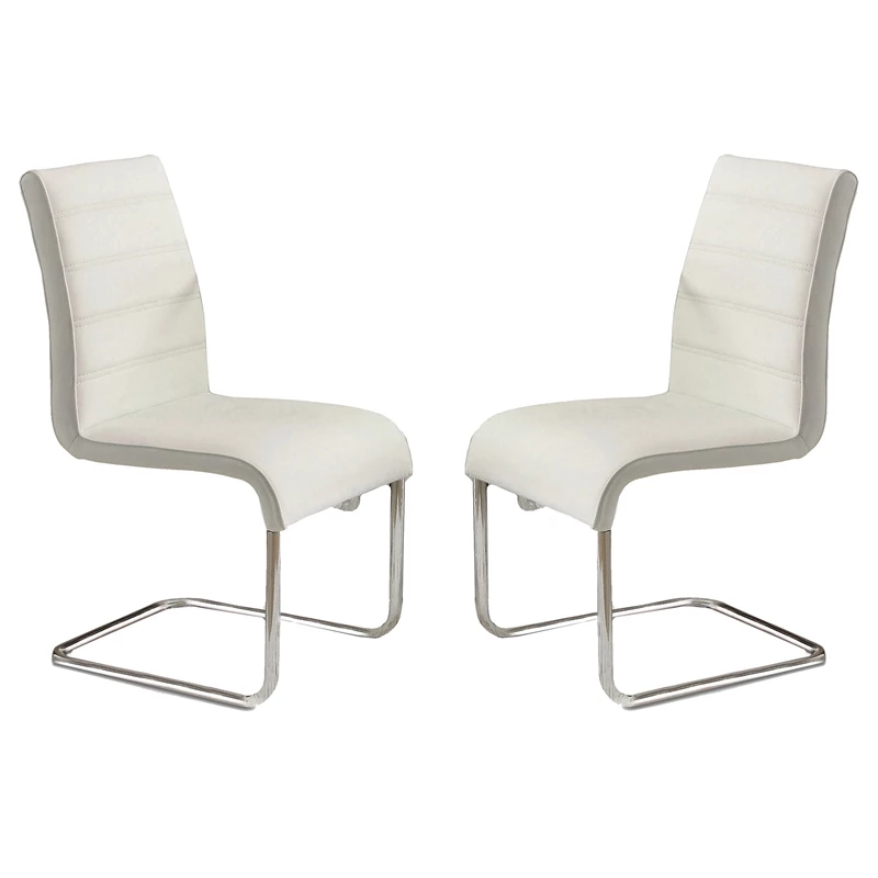 Cheapest 🌟 Furniture Of America Dorazio Faux Leather Dining Chairs In White (Set Of 2) ✔️ 3 Cheapest 🌟 Furniture Of America Dorazio Faux Leather Dining Chairs In White (Set Of 2) ✔️