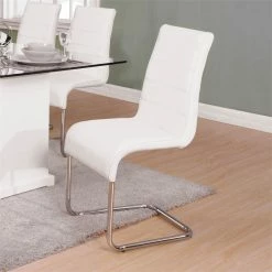 Cheapest 🌟 Furniture Of America Dorazio Faux Leather Dining Chairs In White (Set Of 2) ✔️ 15 Cheapest 🌟 Furniture Of America Dorazio Faux Leather Dining Chairs In White (Set Of 2) ✔️ -Cheap Office Chairs Store 1565502 90 L