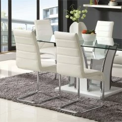 Cheapest 🌟 Furniture Of America Dorazio Faux Leather Dining Chairs In White (Set Of 2) ✔️ 17 Cheapest 🌟 Furniture Of America Dorazio Faux Leather Dining Chairs In White (Set Of 2) ✔️ -Cheap Office Chairs Store 1565502 92 L
