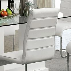 Cheapest 🌟 Furniture Of America Dorazio Faux Leather Dining Chairs In White (Set Of 2) ✔️ 20 Cheapest 🌟 Furniture Of America Dorazio Faux Leather Dining Chairs In White (Set Of 2) ✔️ -Cheap Office Chairs Store 1565502 95 L