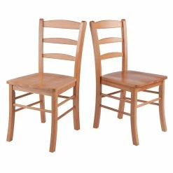 Flash Sale 🔔 Winsome Hannah Dining Chair In Light Oak Finish (Set Of 2) 😀