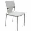Best deal ✨ Nuevo Lisbon Leather Dining Side Chair In White 🎁
