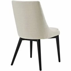 Promo 🌟 Modway Viscount Fabric Upholstered Dining Side Chair In Beige 🥰 -Cheap Office Chairs Store 1640764 3 L