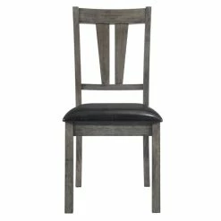 Outlet ๐ Picket House Furnishings Grayson Faux Leather Dining Chair In Gray (Set Of 2) โ๏ธ 10 Outlet ๐ Picket House Furnishings Grayson Faux Leather Dining Chair In Gray (Set Of 2) โ๏ธ -Cheap Office Chairs Store 1653798 2 L
