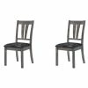 Outlet ๐ Picket House Furnishings Grayson Faux Leather Dining Chair In Gray (Set Of 2) โ๏ธ 2 Outlet ๐ Picket House Furnishings Grayson Faux Leather Dining Chair In Gray (Set Of 2) โ๏ธ -Cheap Office Chairs Store 1653798 L