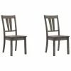 Discount ⭐ Picket House Furnishings Grayson Dining Chair In Gray Oak (Set Of 2) 🎉 -Cheap Office Chairs Store 1653799 L