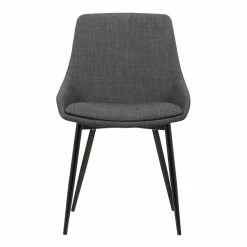 Coupon 🎉 Armen Living Mia Fabric UpholsteredDining Chair In Charcoal ❤️ -Cheap Office Chairs Store 1658631 2 L