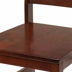 Budget ✨ Winsome Hamilton Ladder Back Dining Side Chair In Walnut (Set Of 2) ⌛ -Cheap Office Chairs Store 1663103 3 L