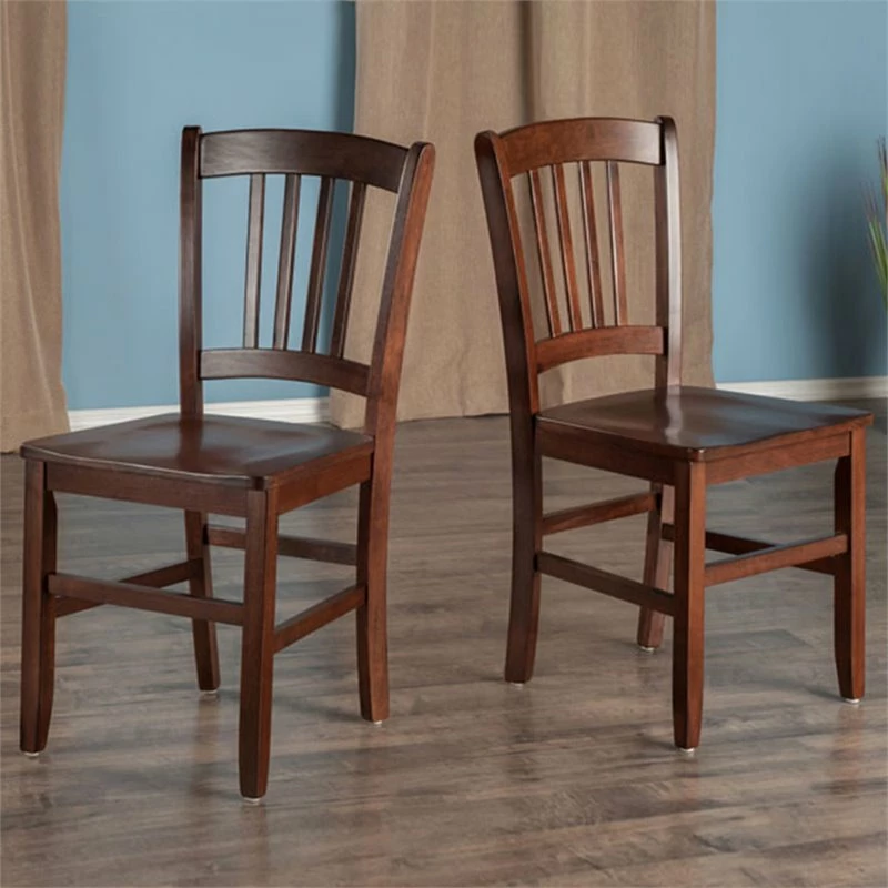Hot Sale ๐ Winsome Madison Slat Back Dining Side Chair In Walnut (Set Of 2) ๐ 4 Hot Sale ๐ Winsome Madison Slat Back Dining Side Chair In Walnut (Set Of 2) ๐ - Image 2
