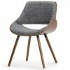 Discount ✨ Simpli Home Malden Bentwood Wood Back Dining Side Chair In Gray And Natural 🛒 -Cheap Office Chairs Store 1663794 L