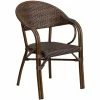 Flash Sale 🔥 Flash Furniture Milano Rattan Patio Dining Arm Chair In Cafe Brown 🎉 2 Flash Sale 🔥 Flash Furniture Milano Rattan Patio Dining Arm Chair In Cafe Brown 🎉 -Cheap Office Chairs Store 1677384 L