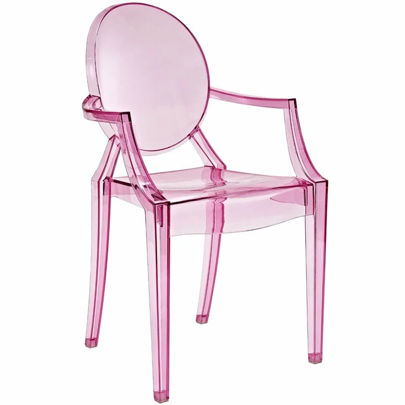 Wholesale 😉 Modway Casper Stackable Dining Arm Chair In Pink (Set Of 2) 🥰 5 Wholesale 😉 Modway Casper Stackable Dining Arm Chair In Pink (Set Of 2) 🥰 - Image 3