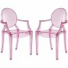 Wholesale 😉 Modway Casper Stackable Dining Arm Chair In Pink (Set Of 2) 🥰 -Cheap Office Chairs Store 1689334 L