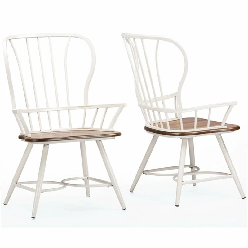 Brand new ๐คฉ Baxton Studio Longford Windsor Dining Arm Chair In White (Set Of 2) ๐ 3 Brand new ๐คฉ Baxton Studio Longford Windsor Dining Arm Chair In White (Set Of 2) ๐