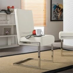 New ๐งจ Baxton Studio Toulan Faux Leather Dining Side Chair (Set Of 2) โ๏ธ 10 New ๐งจ Baxton Studio Toulan Faux Leather Dining Side Chair (Set Of 2) โ๏ธ -Cheap Office Chairs Store 1707066 1 L