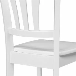 Deals 🎉 Corliving Dillon Dining Chair In White Wood (Set Of 2) 🥰 -Cheap Office Chairs Store 1724733 11 L