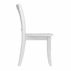 Deals 🎉 Corliving Dillon Dining Chair In White Wood (Set Of 2) 🥰 -Cheap Office Chairs Store 1724733 9 L