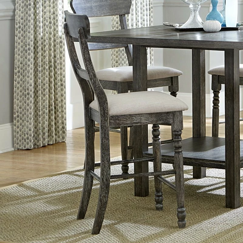Top 10 โ๏ธ Progressive Furniture Muse Wood Ladderback Counter Chairs Set 2 Weathered Pepper ๐ 5 Top 10 โ๏ธ Progressive Furniture Muse Wood Ladderback Counter Chairs Set 2 Weathered Pepper ๐ - Image 3