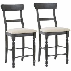 Top 10 โ๏ธ Progressive Furniture Muse Wood Ladderback Counter Chairs Set 2 Weathered Pepper ๐ 16 Top 10 โ๏ธ Progressive Furniture Muse Wood Ladderback Counter Chairs Set 2 Weathered Pepper ๐ -Cheap Office Chairs Store 1730953 4 L