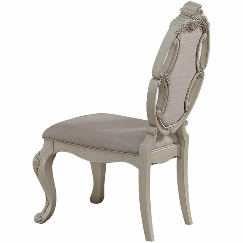 Best Sale ๐ ACME Furniture ACME Ragenardus Dining Side Chair In Gray And Antique White (Set Of 2) ๐คฉ 3 Best Sale ๐ ACME Furniture ACME Ragenardus Dining Side Chair In Gray And Antique White (Set Of 2) ๐คฉ