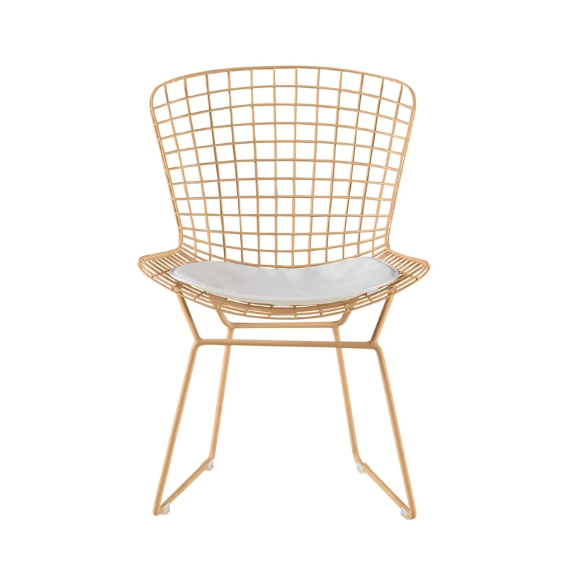 Cheap ๐ Elle Dรฉcor Elle Decor Holly Wire Dining Side Chair In French Gold (Set Of 2) โ๏ธ 6 Cheap ๐ Elle Dรฉcor Elle Decor Holly Wire Dining Side Chair In French Gold (Set Of 2) โ๏ธ - Image 4