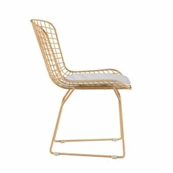 Cheap ๐ Elle Dรฉcor Elle Decor Holly Wire Dining Side Chair In French Gold (Set Of 2) โ๏ธ 15 Cheap ๐ Elle Dรฉcor Elle Decor Holly Wire Dining Side Chair In French Gold (Set Of 2) โ๏ธ -Cheap Office Chairs Store 1766017 9 L