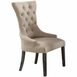 Best Pirce โญ ACME Furniture ACME Gerardo Dining Side Chair In Beige And Weathered Espresso ๐