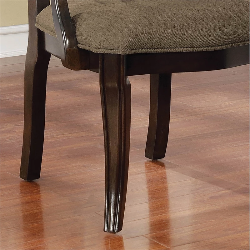 Best Sale ๐ Furniture Of America Katuy Wood Dining Arm Chair In Walnut (Set Of 2) ๐ฅ 7 Best Sale ๐ Furniture Of America Katuy Wood Dining Arm Chair In Walnut (Set Of 2) ๐ฅ - Image 5