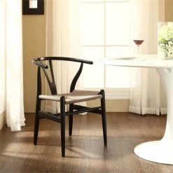 Wholesale 😀 Hawthorne Collections Dining Arm Chair In Black 😉 -Cheap Office Chairs Store 1799990 3 L