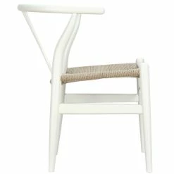 Best Sale ❤️ Hawthorne Collections Dining Arm Chair In White 🔥 -Cheap Office Chairs Store 1799993 2 L