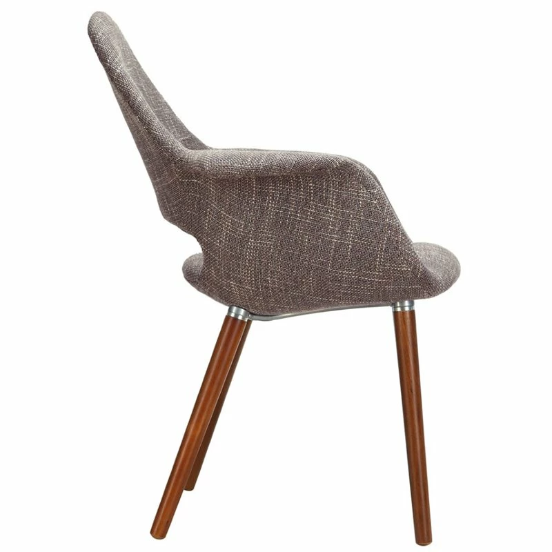 Wholesale ⌛ Hawthorne Collections Linen Dining Arm Chair In Taupe 👍 4 Wholesale ⌛ Hawthorne Collections Linen Dining Arm Chair In Taupe 👍 - Image 2