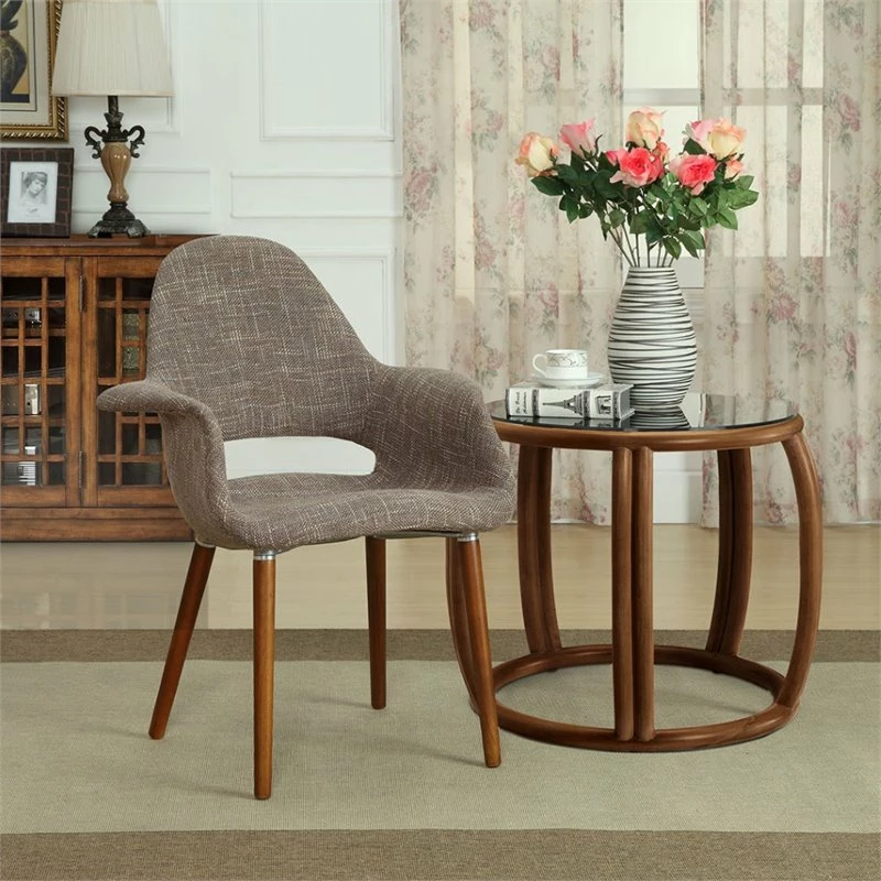 Wholesale ⌛ Hawthorne Collections Linen Dining Arm Chair In Taupe 👍 6 Wholesale ⌛ Hawthorne Collections Linen Dining Arm Chair In Taupe 👍 - Image 4