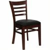 Brand new ๐คฉ Bowery Hill Ladder Back Dining Chair In Mahogany ๐ฅฐ 2 Brand new ๐คฉ Bowery Hill Ladder Back Dining Chair In Mahogany ๐ฅฐ -Cheap Office Chairs Store 1816775 L