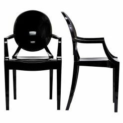 Promo โ๏ธ Hawthorne Collections Hawthorne Collection Dining Arm Chair In Black (Set Of 2) ๐ฅ