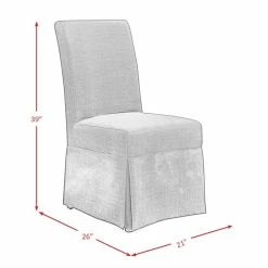 Best deal 🧨 Picket House Furnishings Margo Dining Chair In Charcoal (Set Of 2) 🛒 -Cheap Office Chairs Store 1834009 8 L