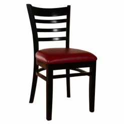 Cheap ⌛ Beechwood Mountain Ladderback Side Chair In Black (Set Of 2) ⭐
